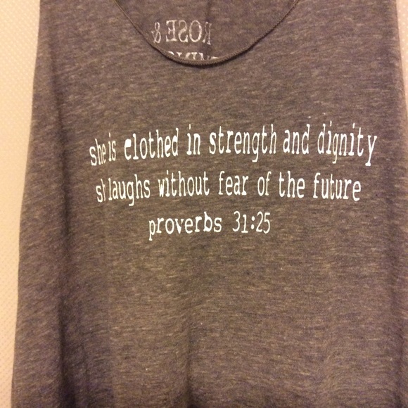 Boutique Scripture Tank - Picture 2 of 4
